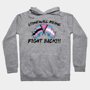 stonewall means fight back!!!! Hoodie